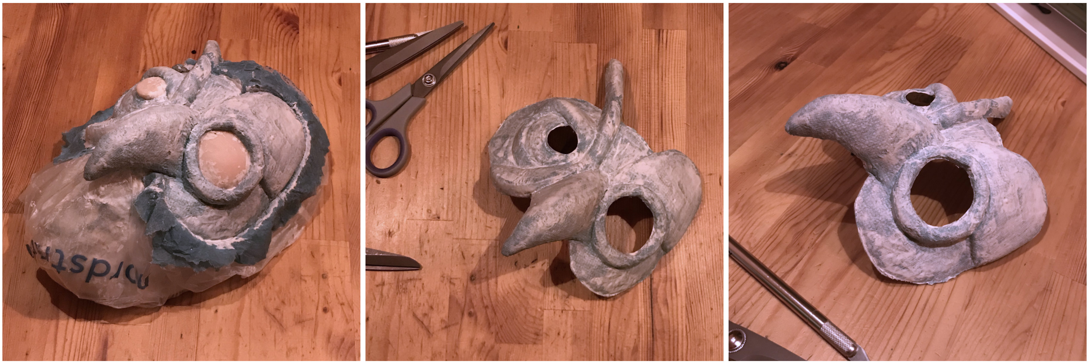 Paper mache process